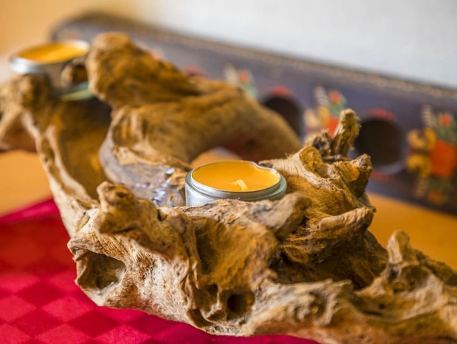 Liebevolle und rustikale Dekorationen