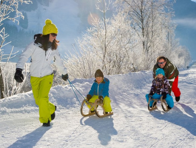 Rodeln und Schlittenfahren © TVB Großarltal